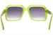 CAZAL LEGENDS LIMITED EDITION 607/3 020 Sunglasses Green Glow/Grey Gradient 56mm